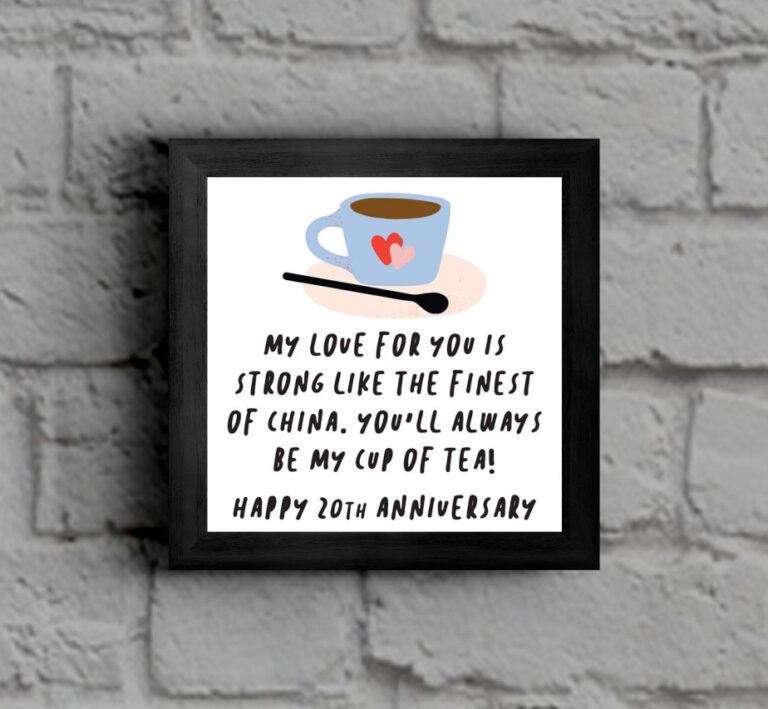 Stunning 20th Anniversary Gifts: Modern & Romantic Options