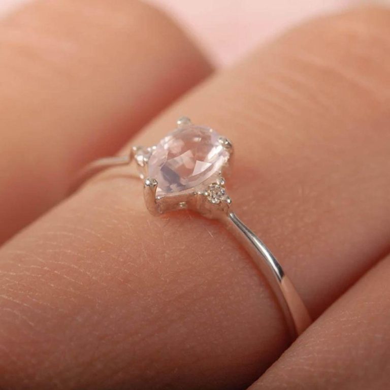 Perfect Pairing: How to Wear a Pear Shaped Ring with Wedding Band