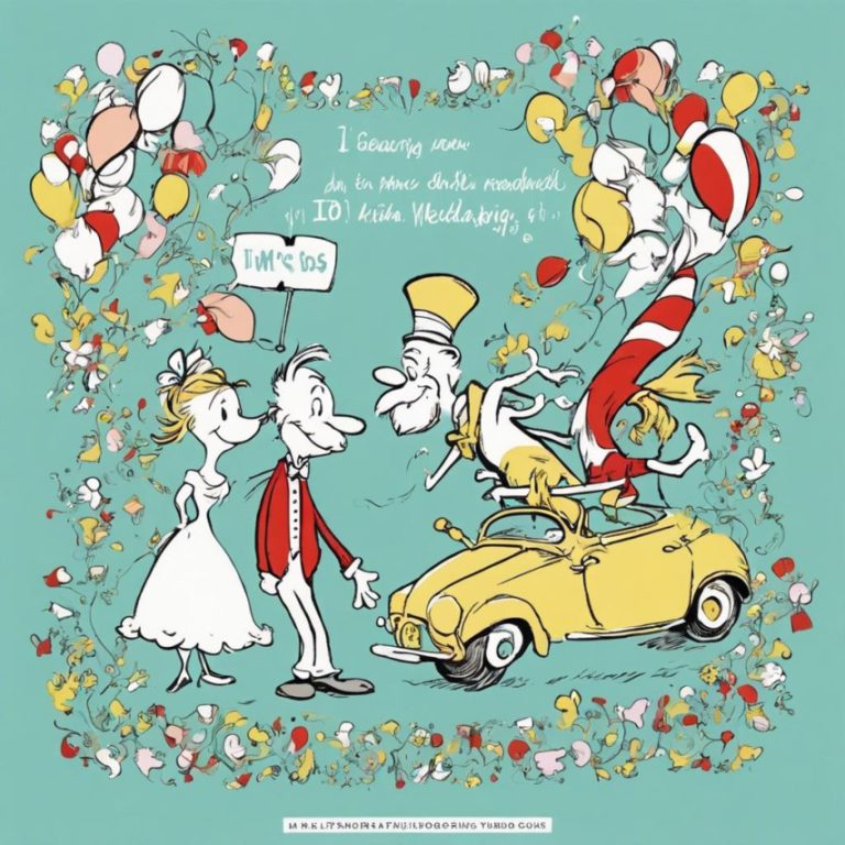 10 Inspiring Dr. Seuss Wedding Quotes to Add Whimsy to Your Big Day