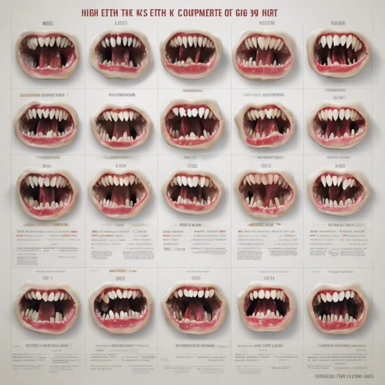 Ultimate K9 Teeth Chart: A Comprehensive Guide