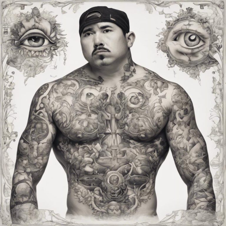 The Story Behind Mario Bautista’s Chest Tattoo