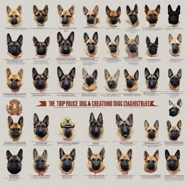 The Top Police Dog Breeds: Ranking and Characteristics
