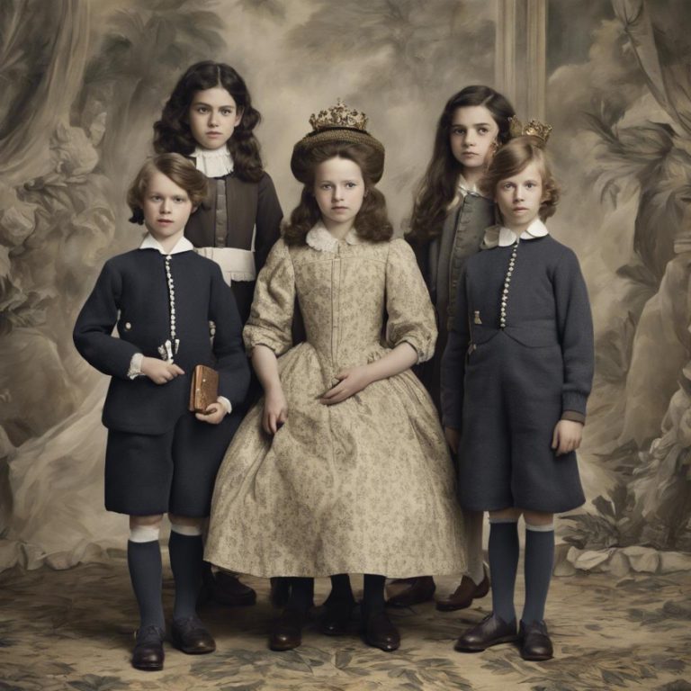 The Children of Queen Elizabeth: A Historical Narrative