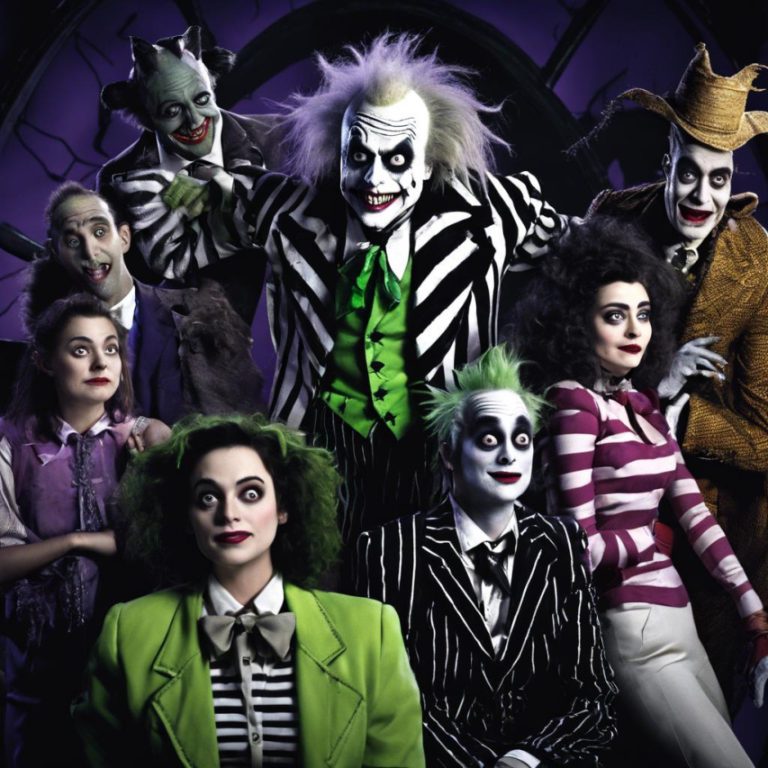 Meet the Beetlejuice Actors: Talented Cast Members and Their Characters