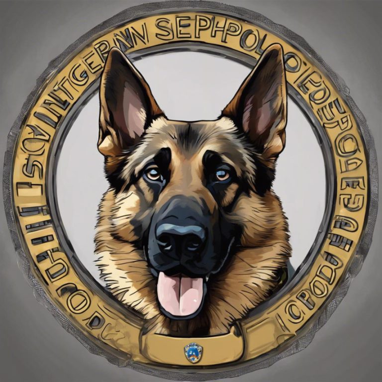 Meet the Impressive German Shepherd Police Dog