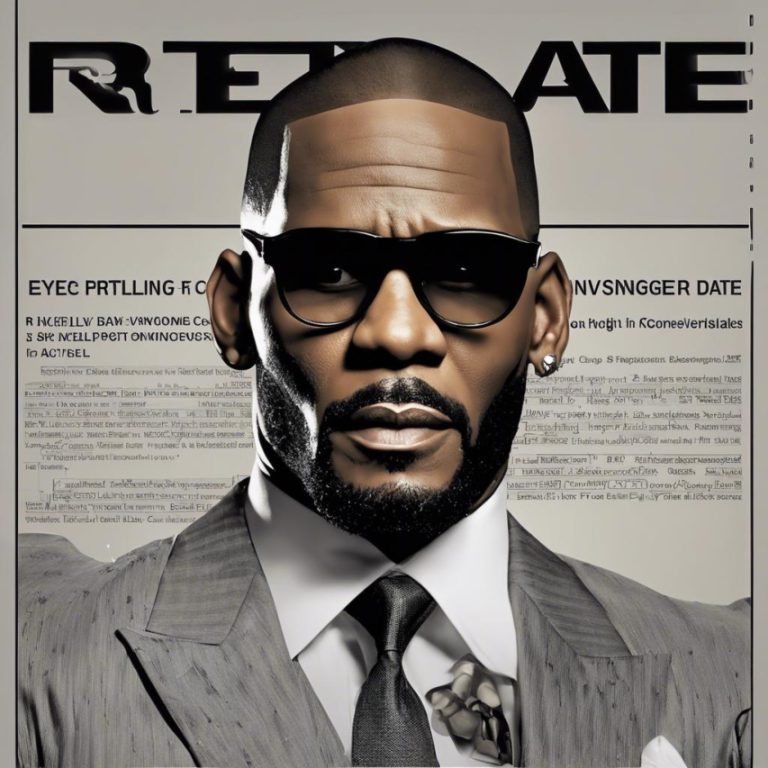 R. Kelly Release Date: Latest Updates on the Controversial Singer’s Legal Battle