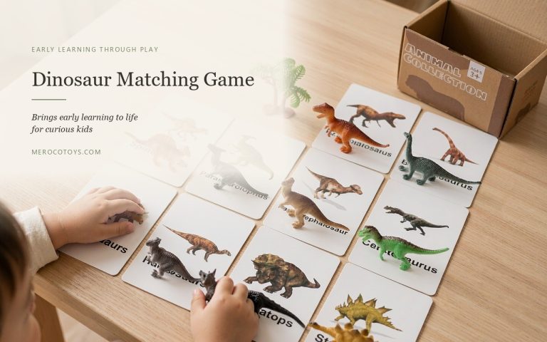 Dinosaur Matching Game Brings Early Learning to Life for Curious Kids